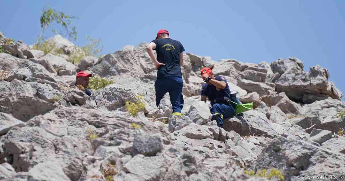 Firefighters battle dangerous terrain and 40C heat in search for missing Dr Michael Mosley in Greece
