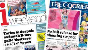 Scotland's papers: Tories 'in despair' and Swift wows Murrayfield