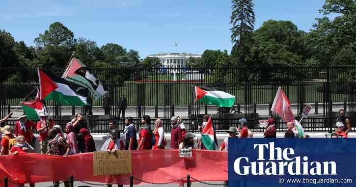 Thousands gather at White House for pro-Palestinian demonstration