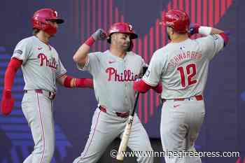 Bryce Harper and Phillies slide past Mets 7-2 in London opener as Ranger Suárez gets 10th victory
