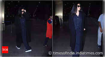 Katrina returns to Mumbai after London vacation