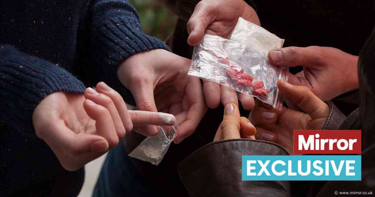 Thousands of school aged kids held by police for dealing hard drugs last year