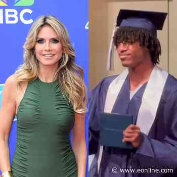 Heidi Klum Celebrates With Her and Seal's Son Henry at His Graduation