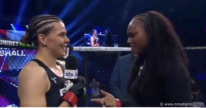 Savannah Marshall gets first-round finish in MMA debut at PFL Europe 2, faces off with Claressa Shields