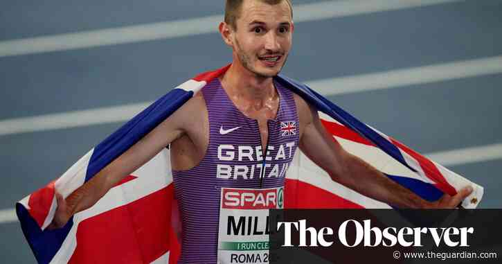 Britain’s George Mills claims European championship 5,000m silver