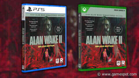 Alan Wake 2 Physical Edition Preorders Are Live For PS5 And Xbox Series X