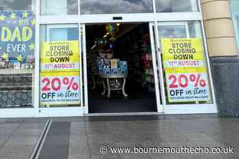Bournemouth: Castlepoint shop to close this August