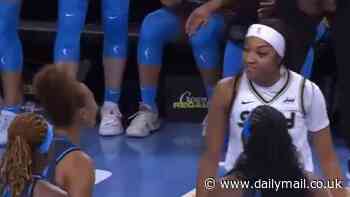 Angel Reese clashes with Naz Hillmon as Chicago Sky lose to Atlanta Dream: 'What the f*** is wrong with you?'
