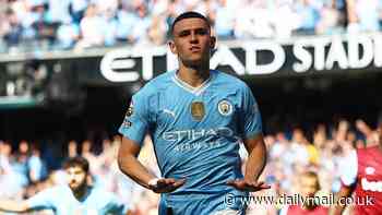 Man City 'are ready to make Phil Foden the highest-paid British player EVER at £375,000-per-week' after Euro 2024 - in a bid to ward off interest from Real Madrid