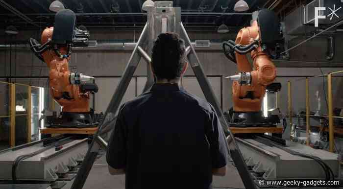 AI Robotic Blacksmiths roboforming sheet metal in groundbreaking new process