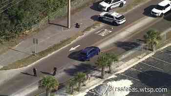 Police: Man hit by car while crossing the street near Sunshine Skyway Bridge in St. Petersburg