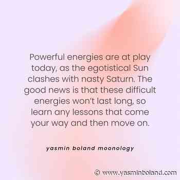 Powerful energies are at play