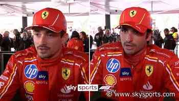 Leclerc: We were so slow! | Sainz complains of lack of grip
