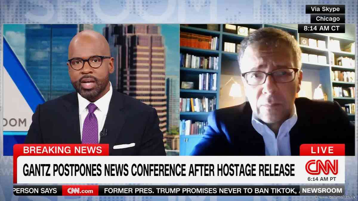CNN facing criticism after running headline that said Israeli hostages had been 'released' by Hamas
