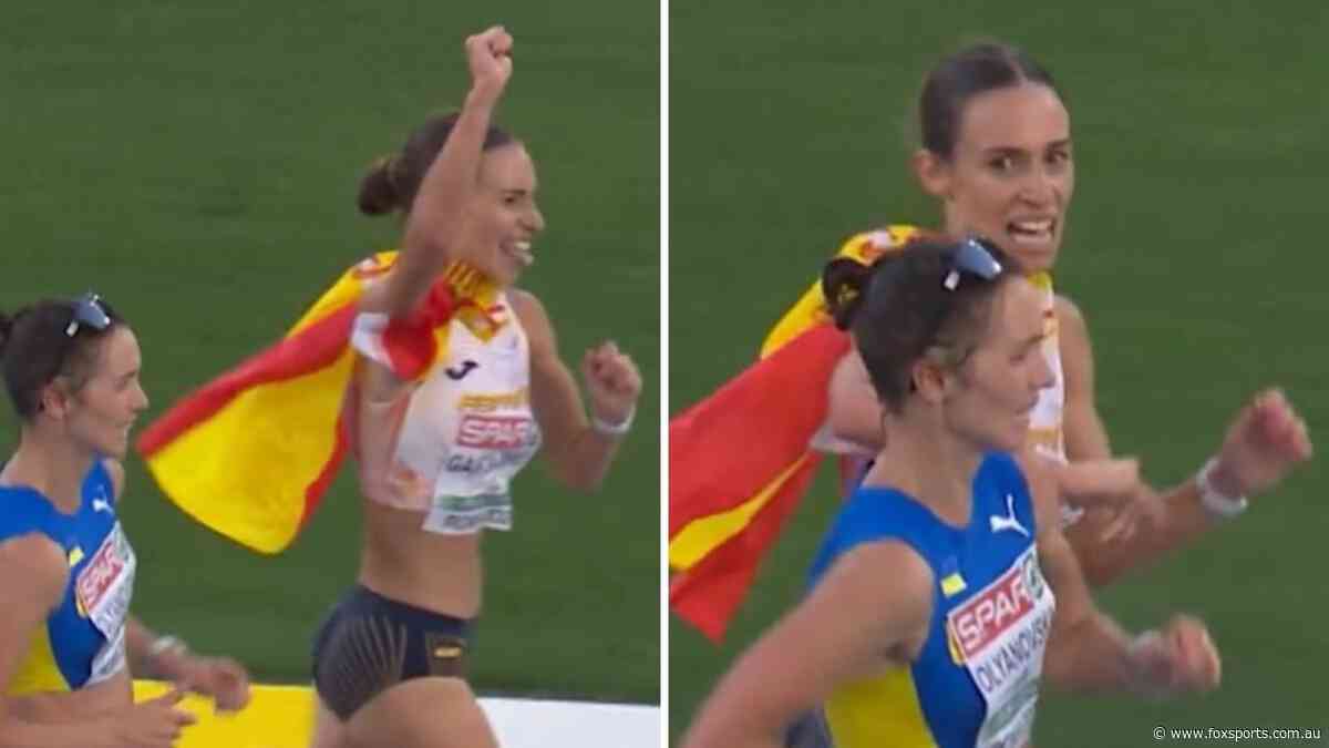 ‘Cannot believe it’: Athlete becomes instant meme after hilarious celebration blunder