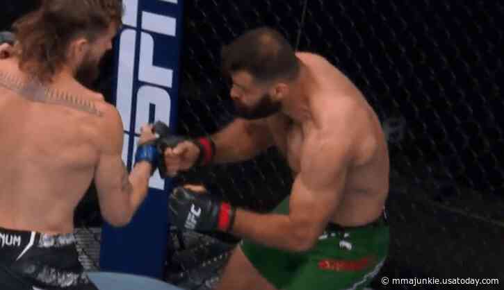 UFC on ESPN 57 video: Zach Reese starches Julian Marquez with 20-second TKO