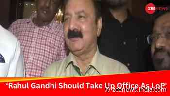 `Our Collective Wish That Rahul Gandhi Should Take Up Office As LoP`: Kishori Lal Sharma