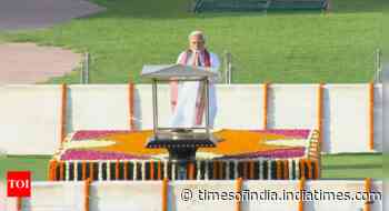 PM Modi pays tribute to Mahatma Gandhi at Rajghat ahead of swearing-in ceremony