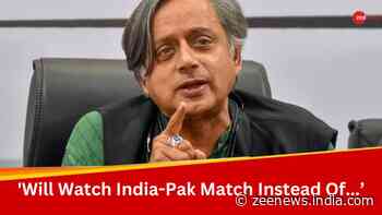 Shashi Tharoor Chooses Cricket Over Politics: `Will Watch India-Pakistan Match Instead Of...` - WATCH