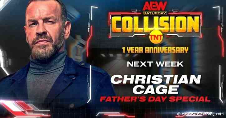 Christian Cage Father’s Day Special & More Announced For 6/15 AEW Collision