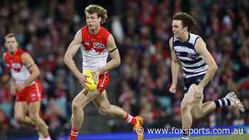 LIVE AFL: Can anyone stop them? Swans’ next big test as top-four rivals Cats come to town