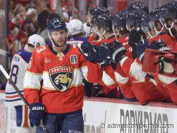 Panthers draw first blood with 3-0 win over Oilers in Game 1 of Stanley Cup Final