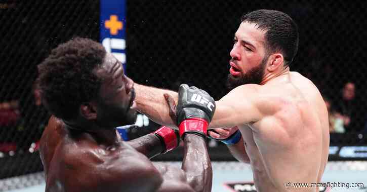Nassourdine Imavov scores controversial stoppage win over Jared Cannonier in UFC Louisville main event