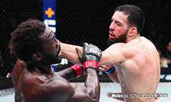 Nassourdine Imavov Defeats Jared Cannonier by Controversial TKO at UFC on ESPN 57