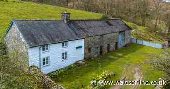 Remote off-grid cottage with incredible views going to auction at £325,000