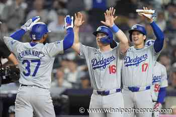 Teoscar Hernández powers Dodgers to 11-3 win over Yankees
