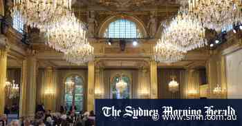 Inside the opulent state dinner Macron held for Biden