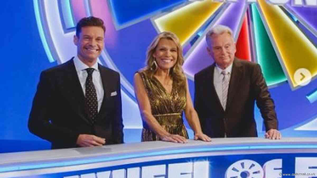 Ryan Seacrest pays tribute to 'iconic' Pat Sajak after farewell episode of Wheel of Fortune as he prepares to take over game show