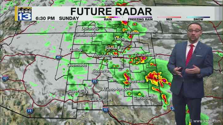 Rain chances increase with slightly cooler temperatures