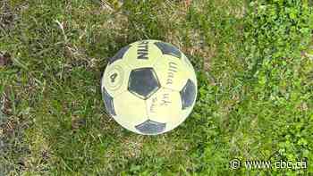 Soccer ball lost in Nunavut waters recovered on Newfoundland beach