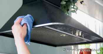 Remove grease and grime from stove extractor fan with ‘winning’ cleaning solution