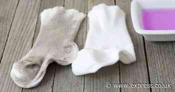 Whiten badly stained socks with one ‘powerful’ kitchen item - not vinegar or baking soda