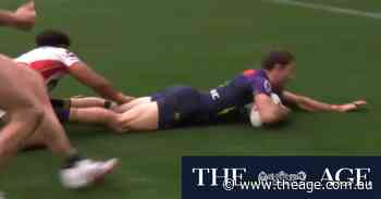 Meaney dives over against Knights