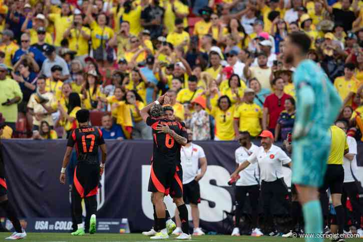 Colombia routs sloppy US in Copa America warmup