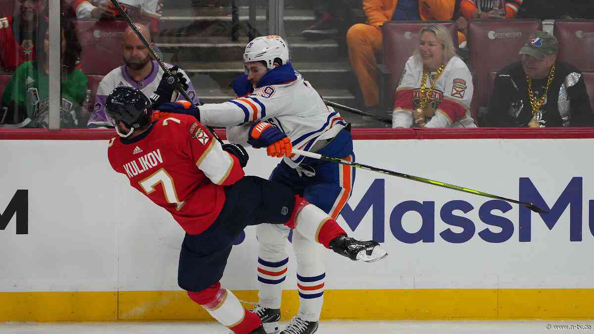 Klare Pleite für Edmonton Oilers: Draisaitl startet torlos und verzweifelnd ins NHL-Finale