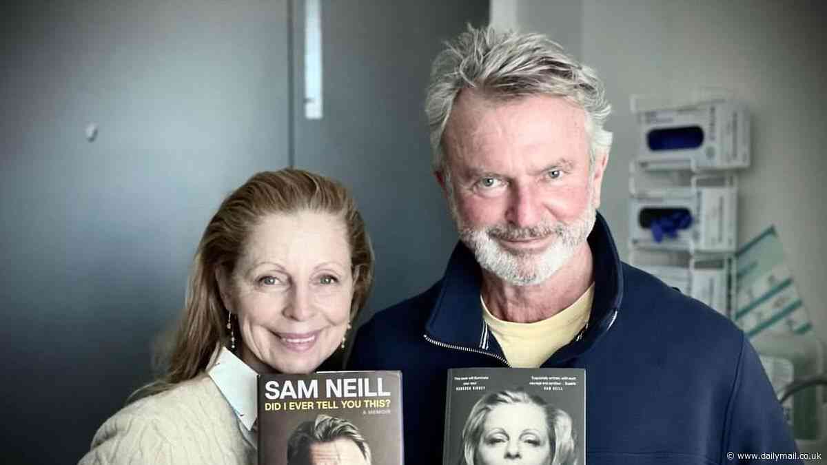 Jurassic Park star Sam Neill and Australian actress Heather Mitchell open up for the first time on their brief romance