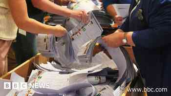 Irish votes being counted in European elections