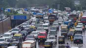Heavy Rains In Mumbai; Traffic Affected On Ahmedabad Bound Highway
