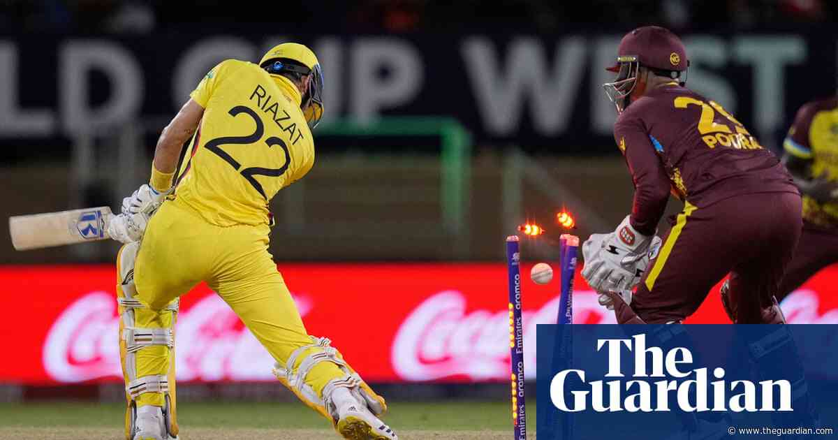 All out 39: West Indies doom Uganda to record low at T20 World Cup