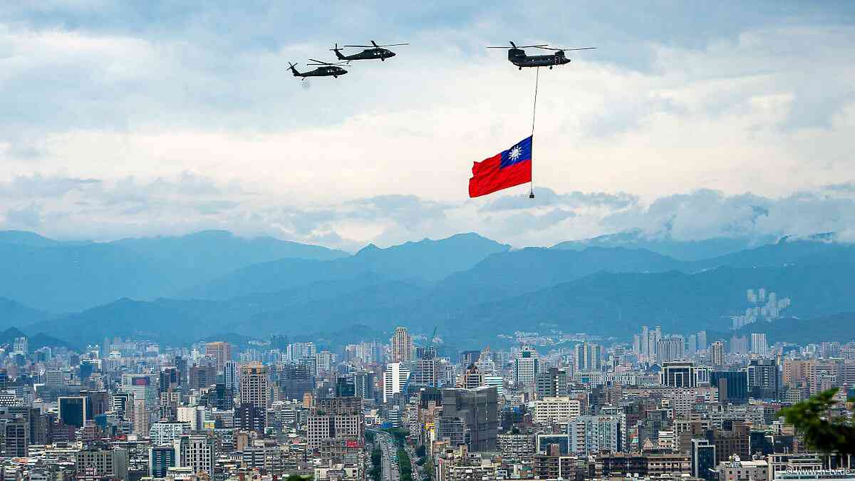 Massive Drohungen gegen Taiwan: "China dreht beständig den Konfliktregler nach oben"