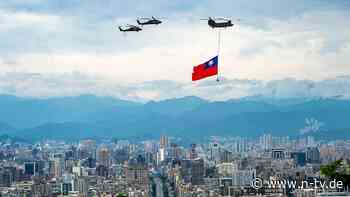 Massive Drohungen gegen Taiwan: "China dreht beständig den Konfliktregler nach oben"