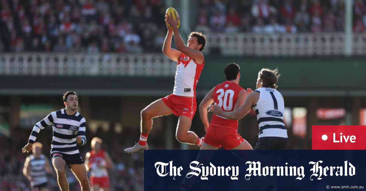 AFL 2024 round 13 LIVE updates: Papley back-to-back goals puts Swans in front, Cats now on the chase