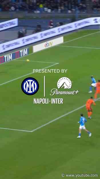 Napoli-Inter 23/24 in 59" 🏆🇮🇹 #IMInter #Shorts