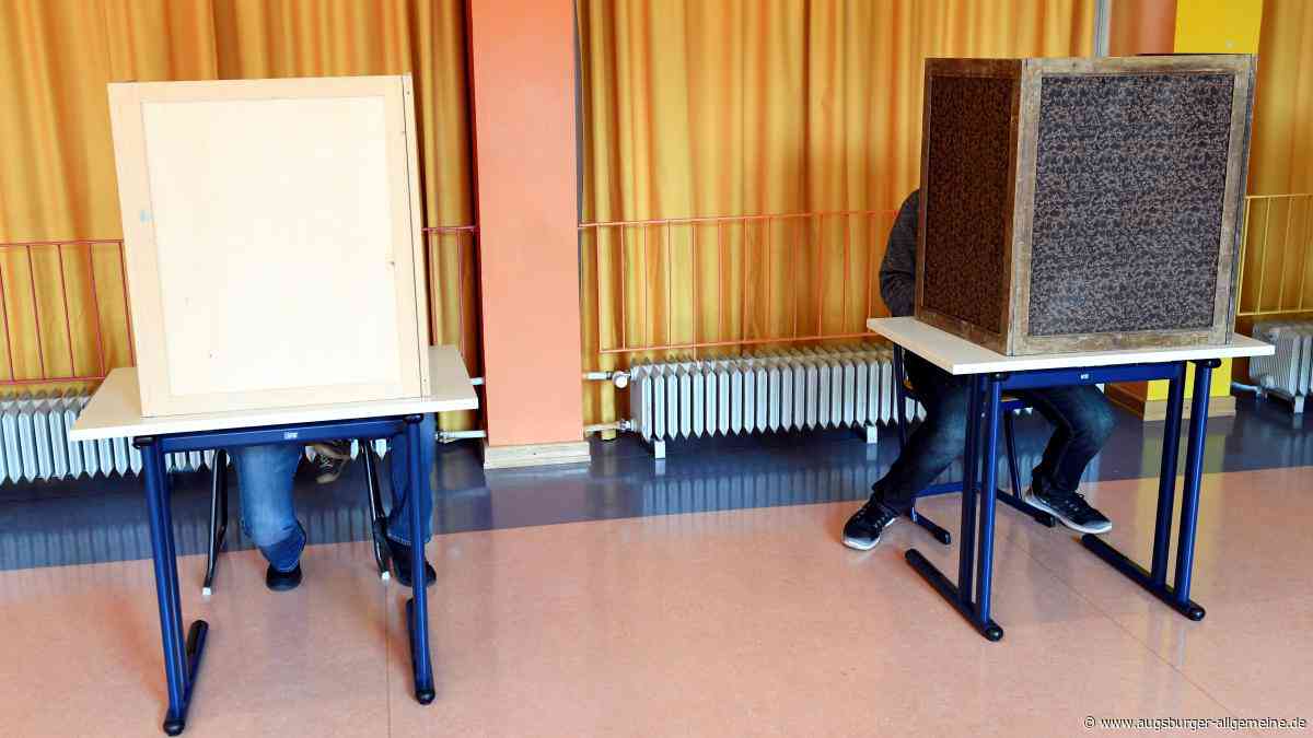 Wahllokale in Augsburg haben seit 8 Uhr offen