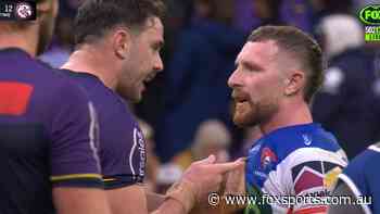 Frustrations ‘boil over’ at fulltime with heated skirmish between Hastings and Storm star