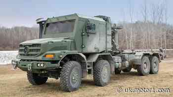 Mercedes Zetros 8x8: New lorries for military purposes
